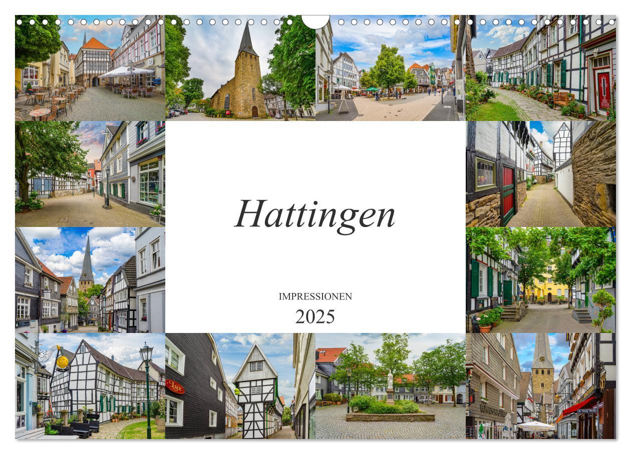 Cover: 9783435211586 | Hattingen Impressionen (Wandkalender 2025 DIN A3 quer), CALVENDO...