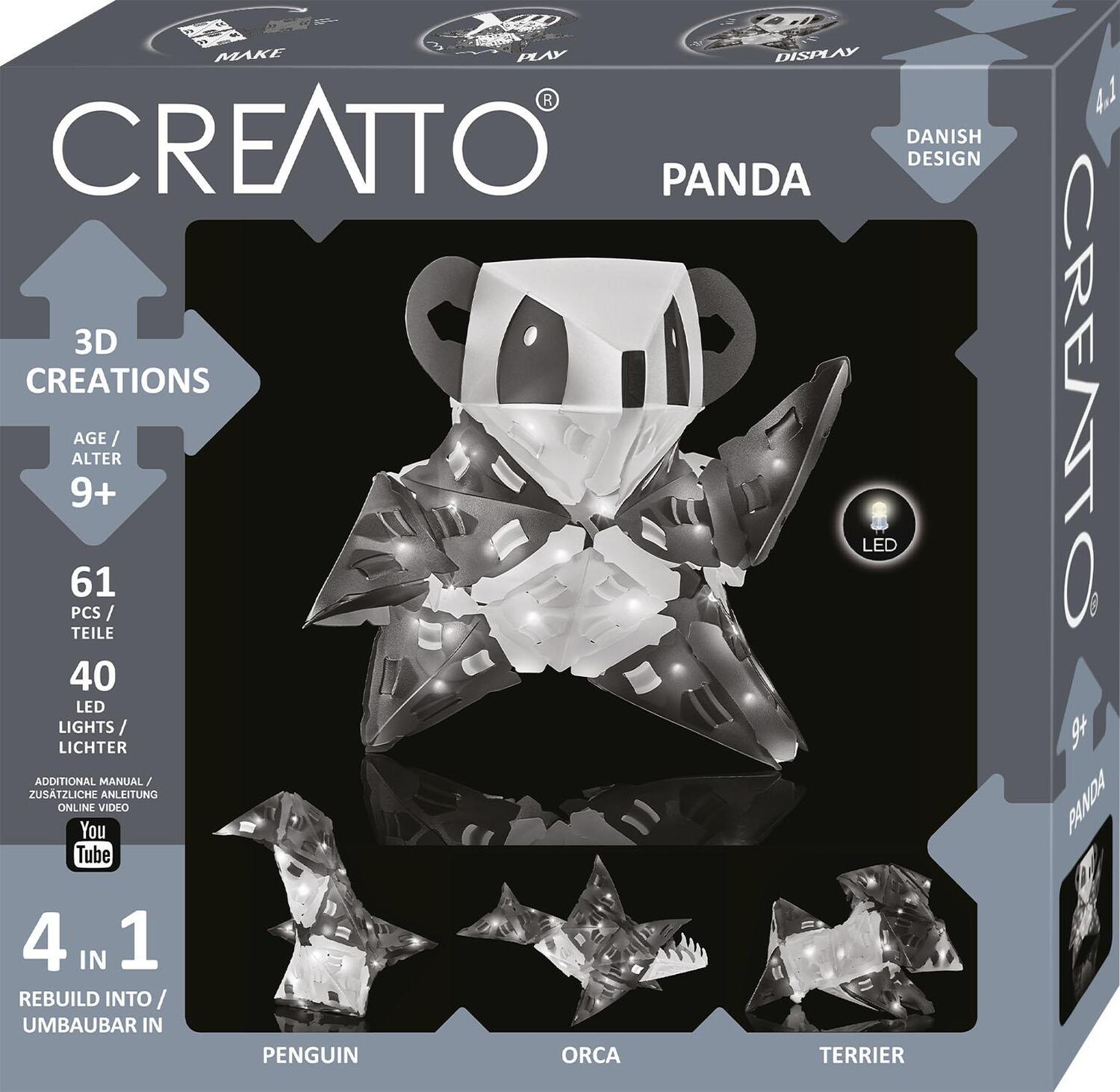 Cover: 5700002003577 | Creatto Panda | Spiel | Brettspiel | Deutsch | 2020 | Kosmos