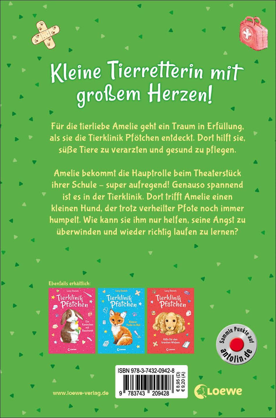 Rückseite: 9783743209428 | Tierklinik Pfötchen (Band 5) - Werde gesund, kleiner Hund! | Daniels