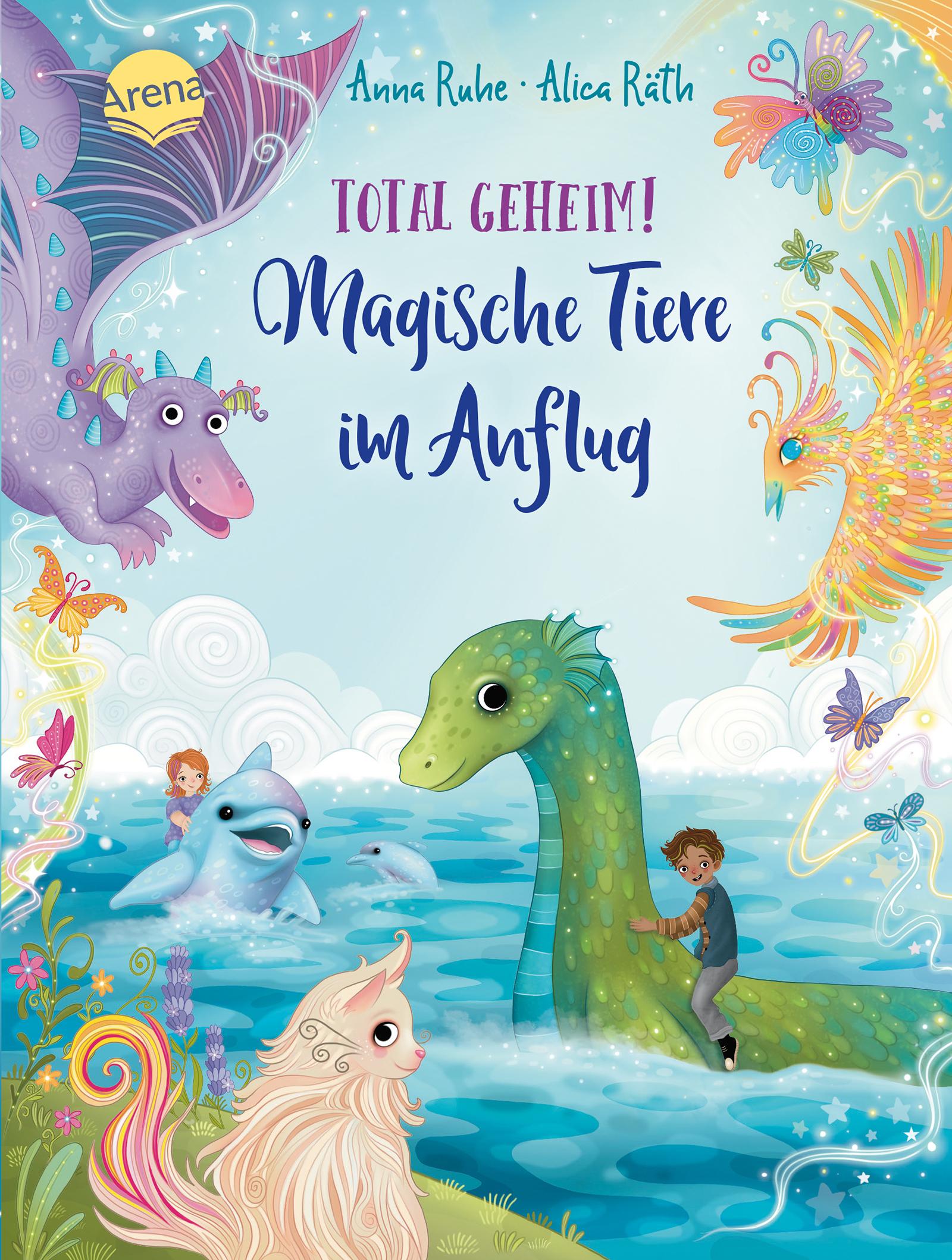 Cover: 9783401721668 | Total geheim! Magische Tiere im Anflug | Anna Ruhe | Buch | 96 S.