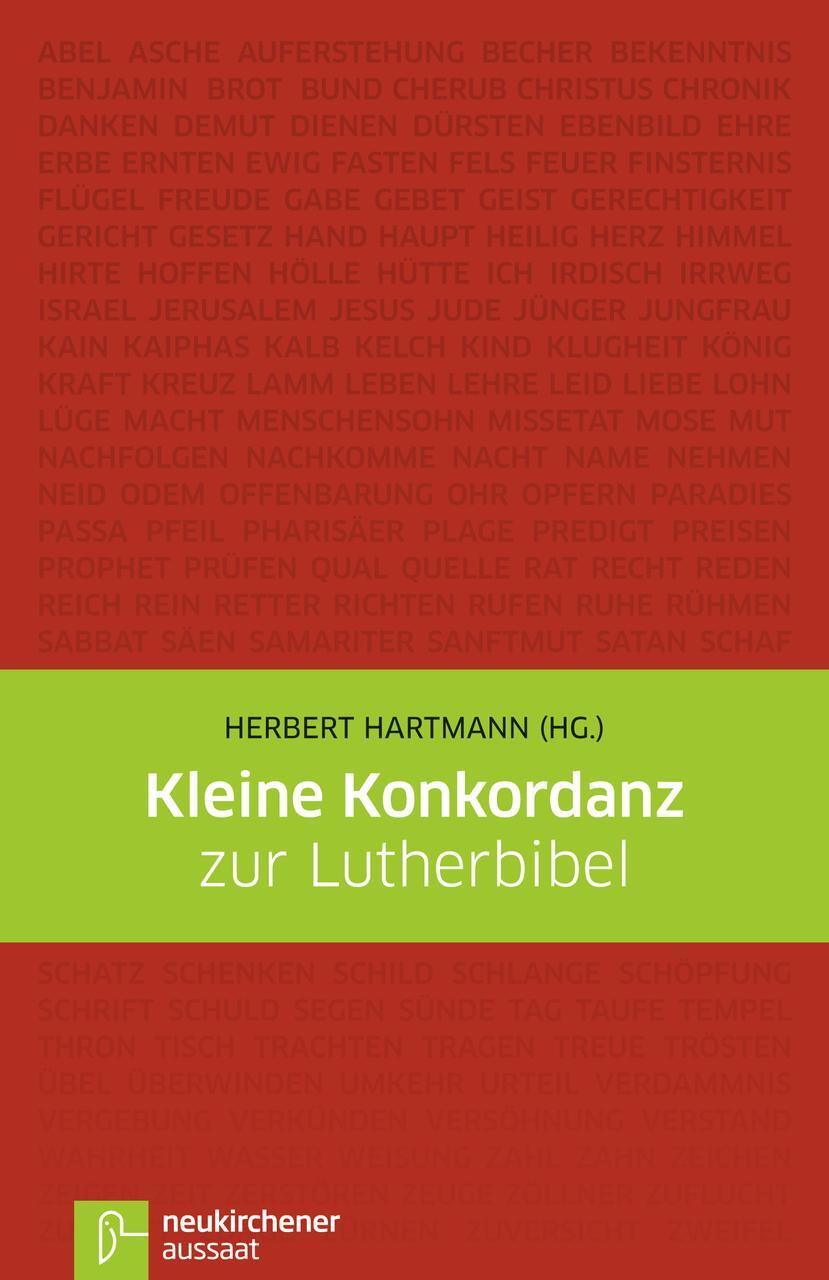 Cover: 9783761552841 | Kleine Konkordanz zur Lutherbibel | Herbert Hartmann | Taschenbuch