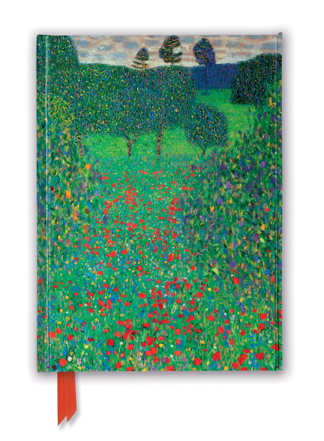 Cover: 9781787558014 | Gustav Klimt: Poppy Field (Foiled Journal) | Flame Tree Publishing