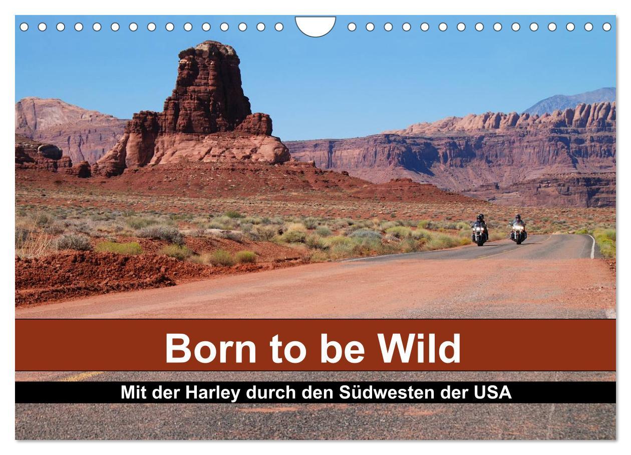 Cover: 9783435781355 | Born to be Wild - Mit der Harley durch den Südwesten der USA...