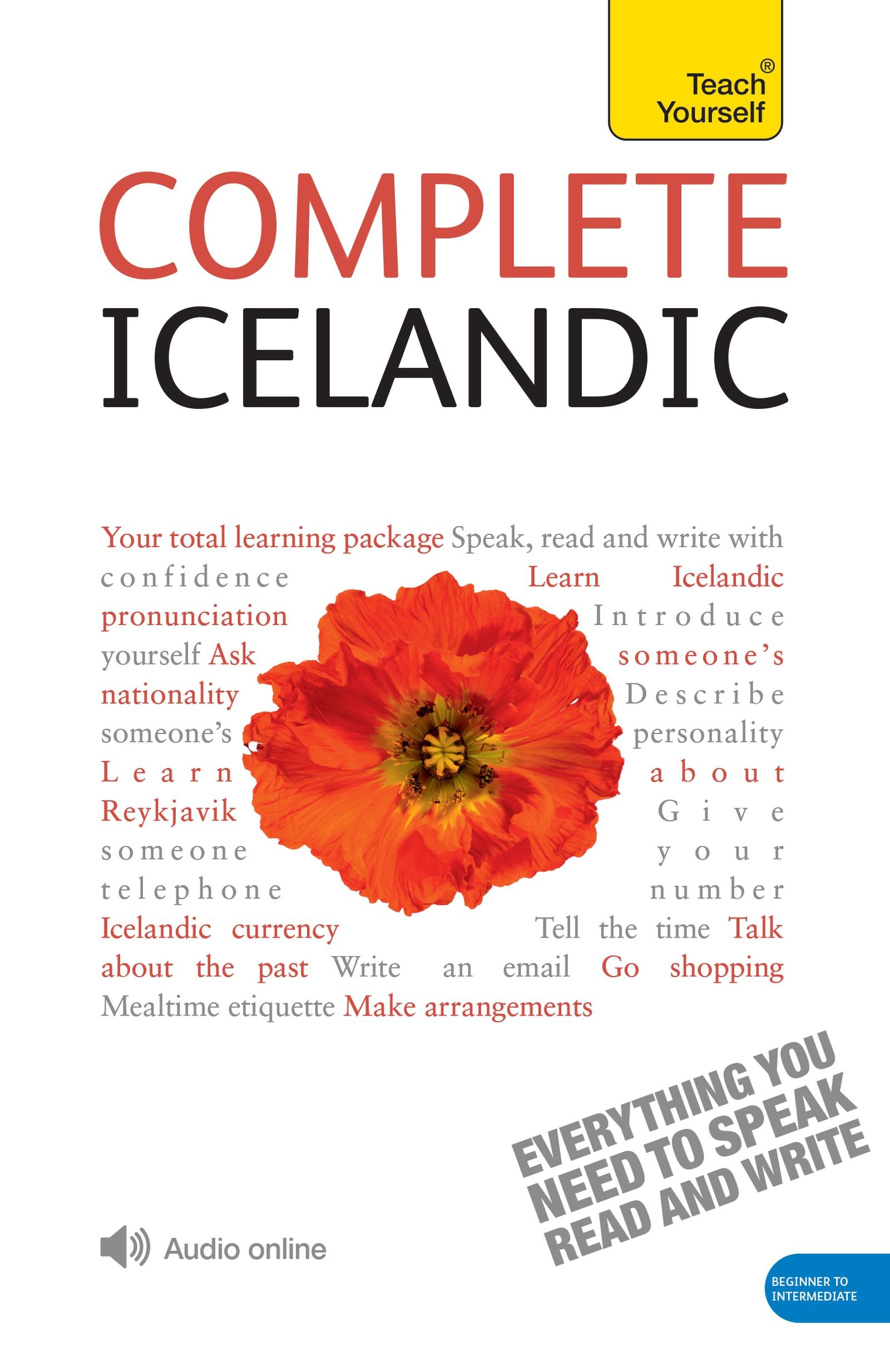 Cover: 9781444105377 | Complete Icelandic Beginner to Intermediate Book and Audio Course