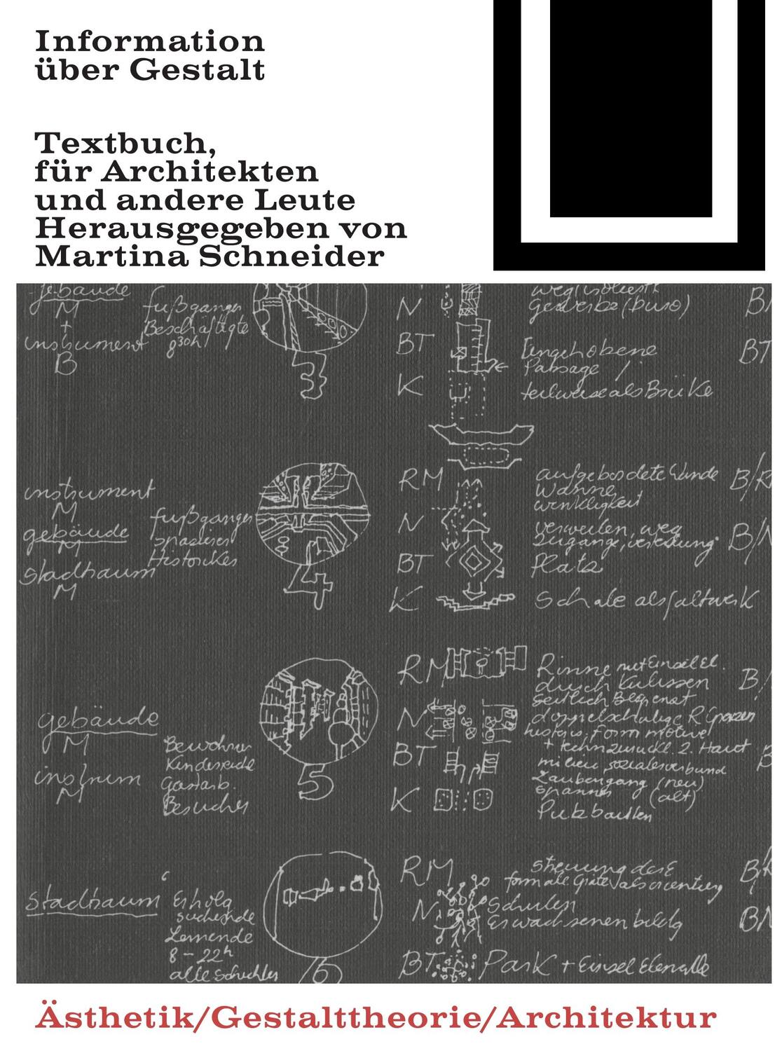 Cover: 9783035600476 | Information über Gestalt | Martina Schneider | Taschenbuch | Paperback