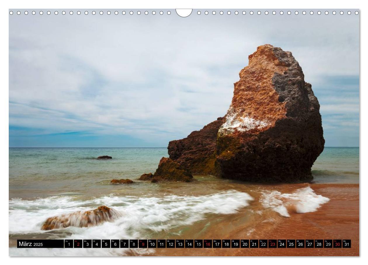 Bild: 9783435615896 | Strände, Felsen und Meer - ALGARVE 2025 (Wandkalender 2025 DIN A3...