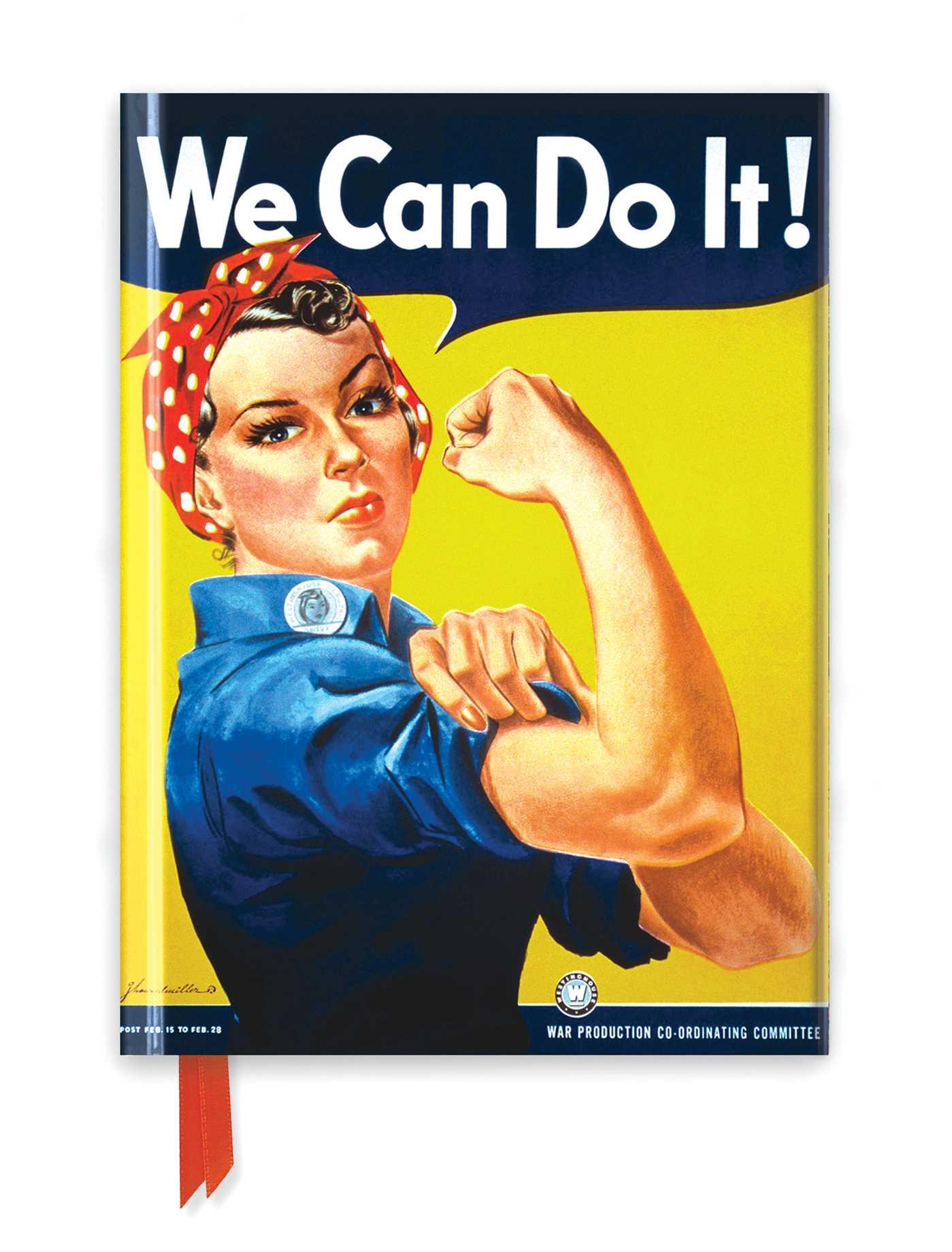 Cover: 9781786640079 | Premium Notizbuch DIN A5: We Can Do It! Poster | Flame Tree Publishing