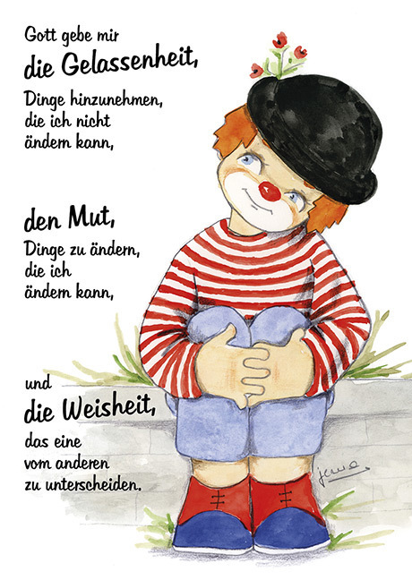 Bild: 9783863383404 | Sei gesegnet mit Freude! | Postkartenbuch mit Clownmotiven | Stück