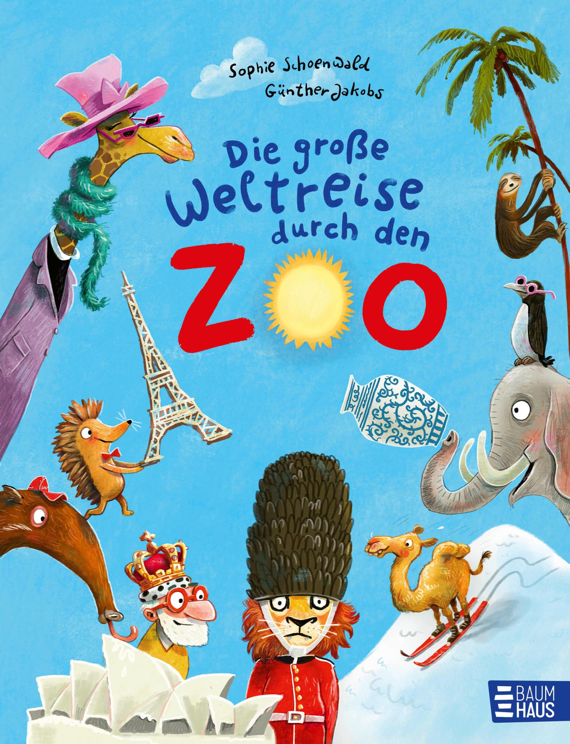 Cover: 9783833909528 | Die große Weltreise durch den Zoo | Sophie Schoenwald | Buch | 32 S.