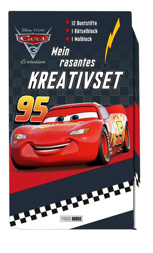 Cover: 9783833235139 | Disney Cars 3: Mein rasantes Kreativset | Buch | Geblockt | 60 S.