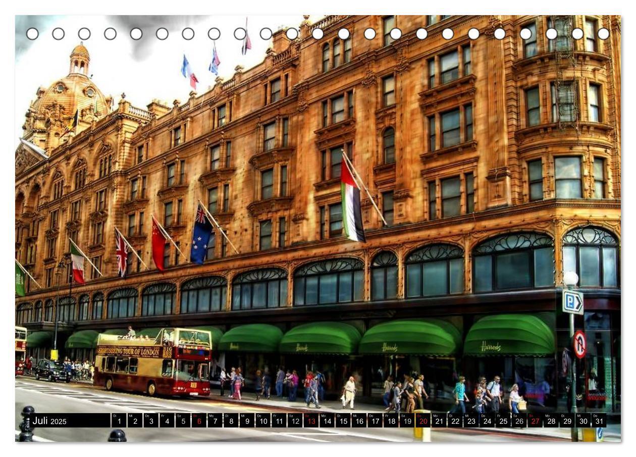 Bild: 9783435739714 | London ¿ Impressionen (Tischkalender 2025 DIN A5 quer), CALVENDO...