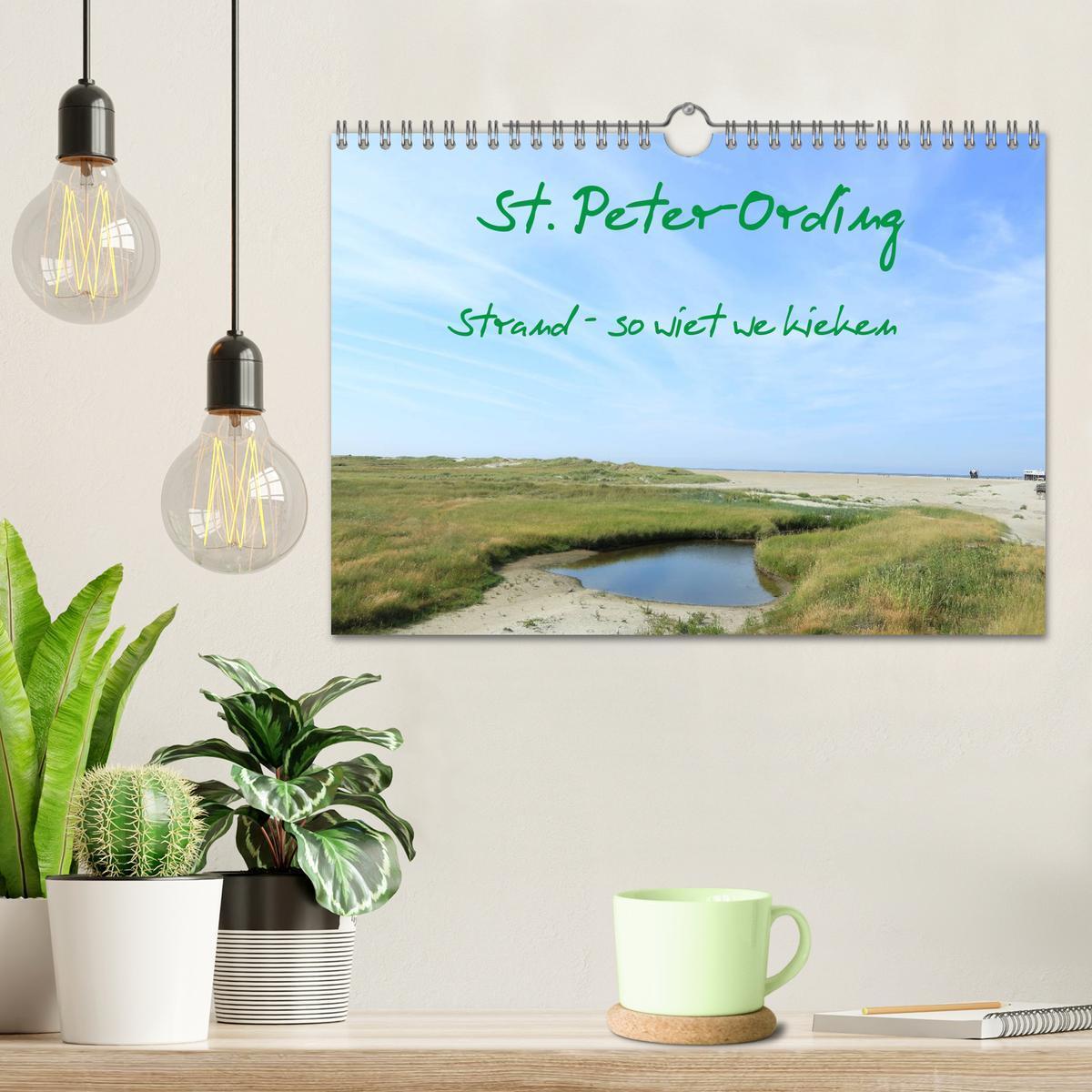 Bild: 9783435794607 | St. Peter-Ording (Wandkalender 2025 DIN A4 quer), CALVENDO...