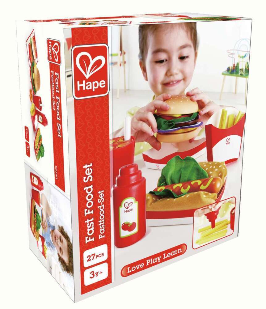 Cover: 6943478025363 | Hape Fastfood-Set | Stück | Karton | 2022 | Toynamics Europe