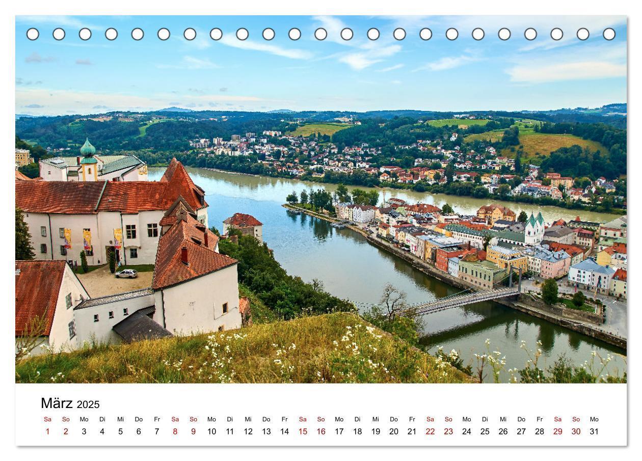 Bild: 9783435055739 | Impressionen aus Passau (Tischkalender 2025 DIN A5 quer), CALVENDO...