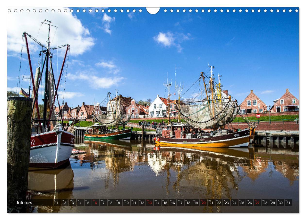 Bild: 9783435487202 | Malerisches Greetsiel (Wandkalender 2025 DIN A3 quer), CALVENDO...