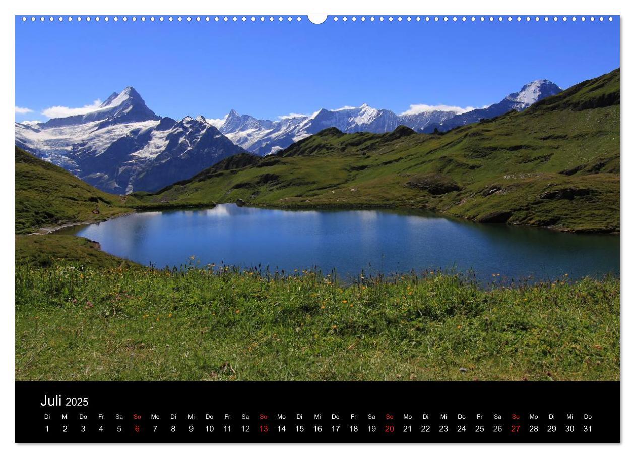 Bild: 9783435770267 | Berner Oberland (Wandkalender 2025 DIN A2 quer), CALVENDO...