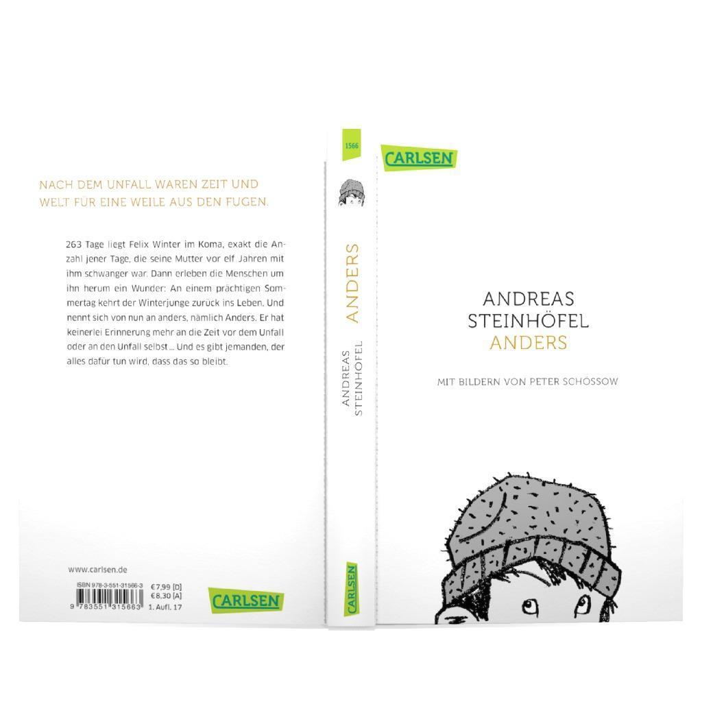 Bild: 9783551315663 | Anders | Andreas Steinhöfel | Taschenbuch | 240 S. | Deutsch | 2017