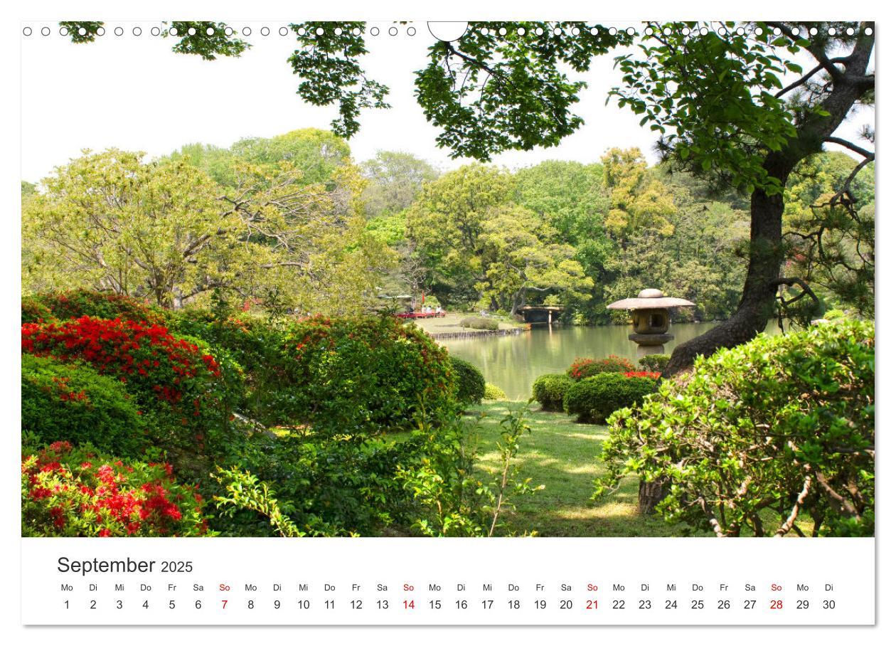 Bild: 9783383968211 | Gärten in Japan (Wandkalender 2025 DIN A3 quer), CALVENDO...