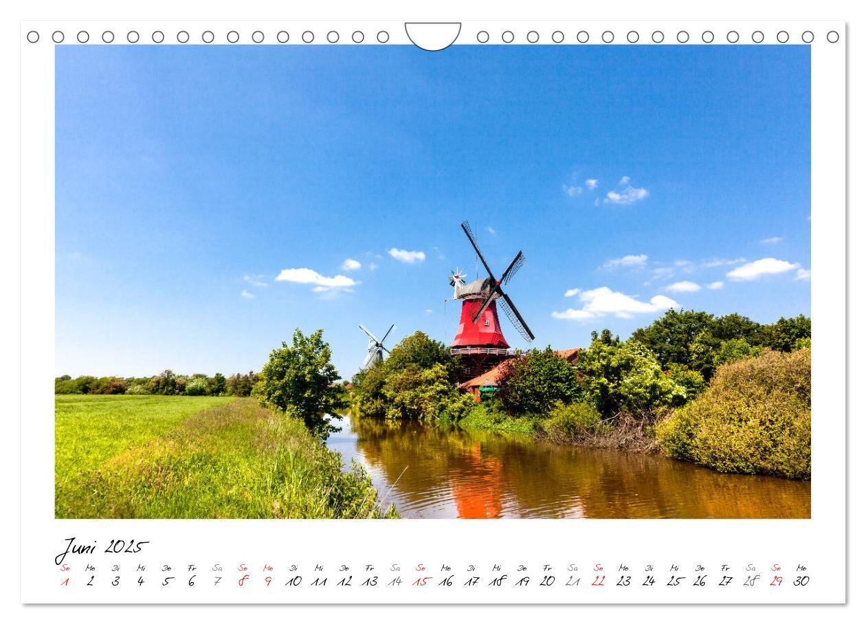 Bild: 9783435490721 | Fischerdorf Greetsiel (Wandkalender 2025 DIN A4 quer), CALVENDO...