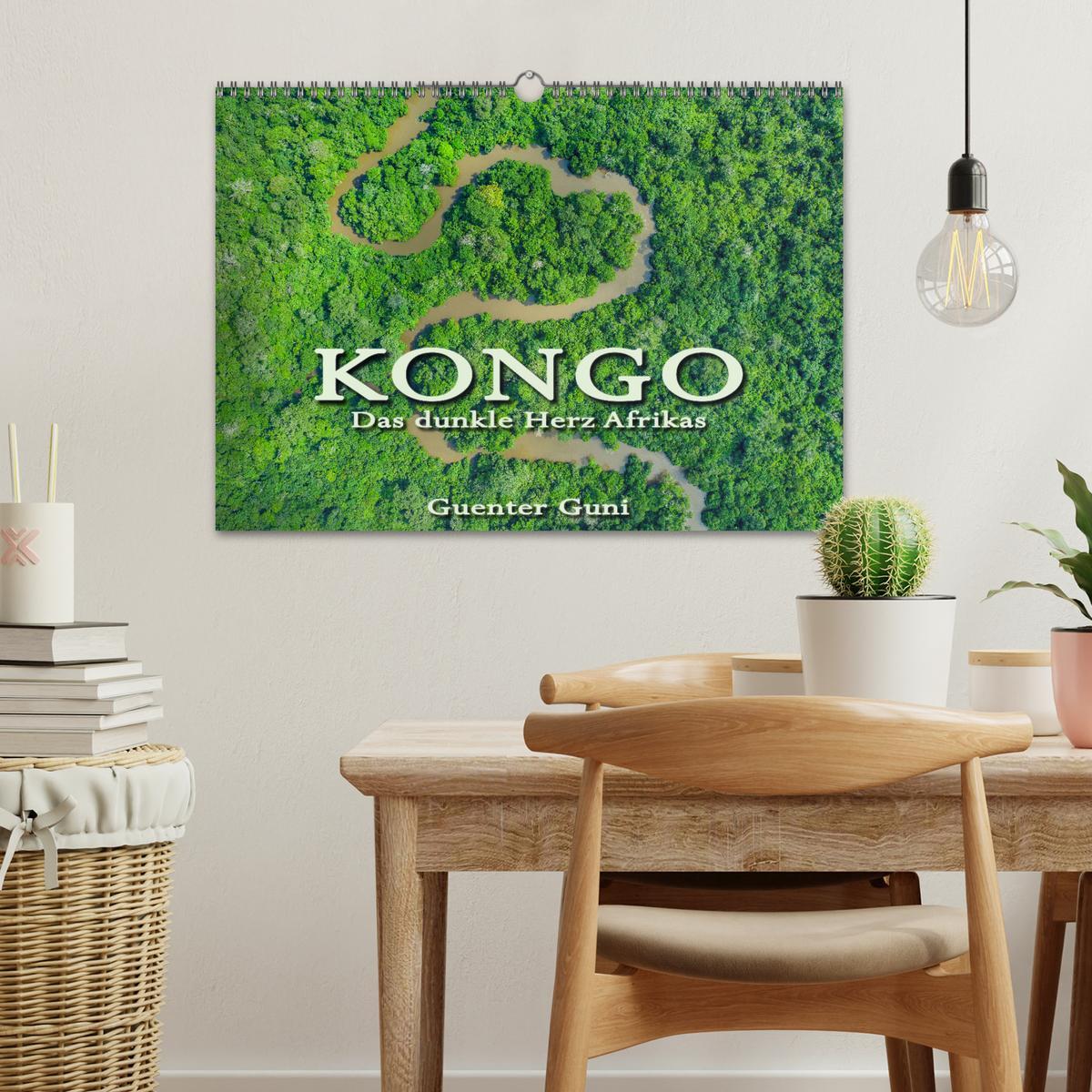 Bild: 9783383975523 | KONGO - das dunkle Herz Afrikas (Wandkalender 2025 DIN A3 quer),...