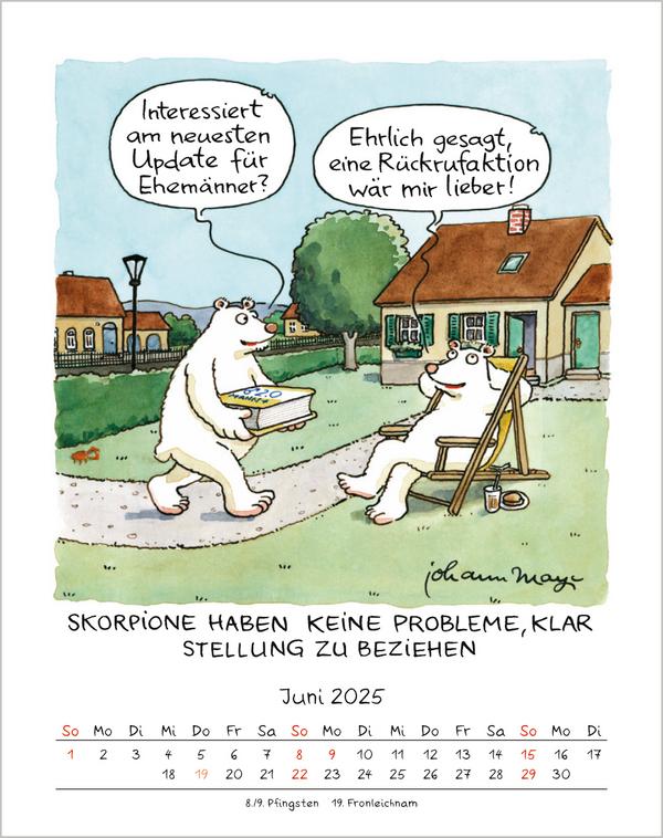 Bild: 9783731876694 | Skorpion 2025 | Verlag Korsch | Kalender | Spiralbindung | 13 S.