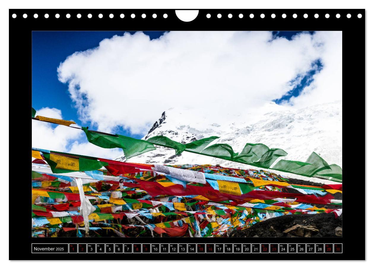 Bild: 9783435352180 | Eine Rundreise durch Tibet (Wandkalender 2025 DIN A4 quer),...