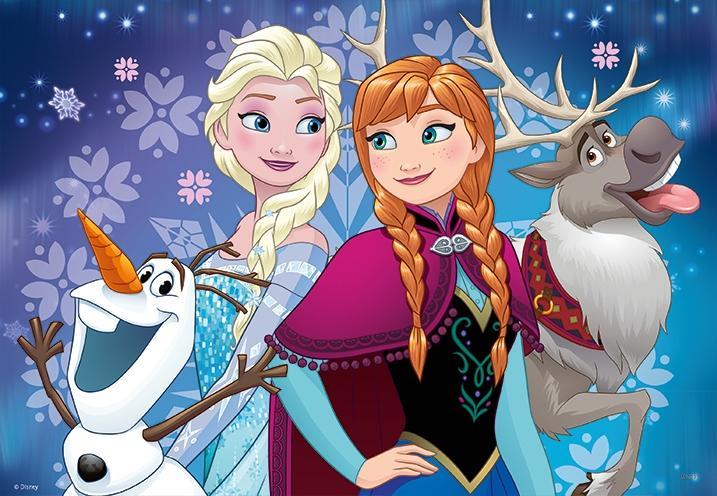 Bild: 4005556090747 | Disney Frozen Nordlichter. Puzzle 2 x 24 Teile | Spiel | 09074 | 2016