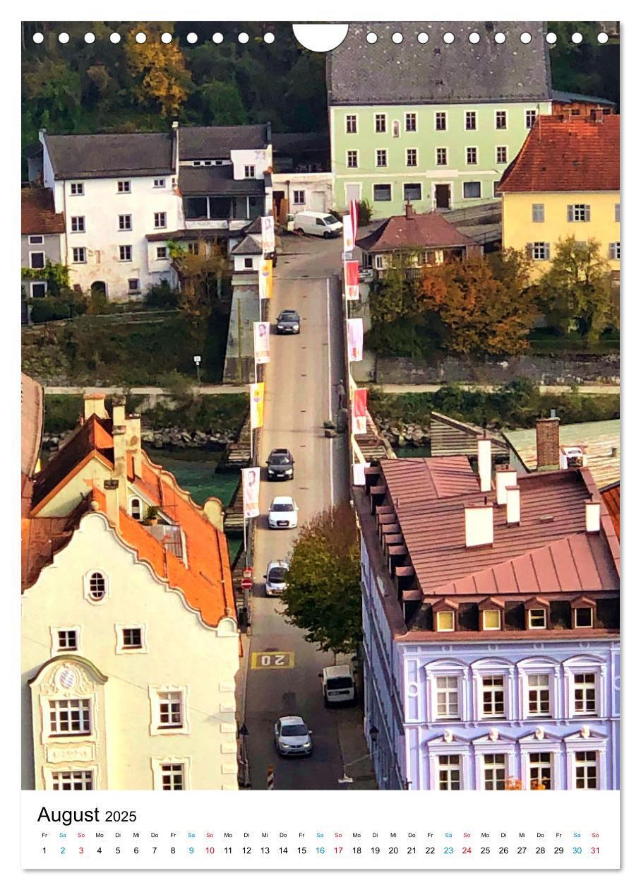 Bild: 9783435913121 | Burghausen, eine historische Stadt im Fokus (Wandkalender 2025 DIN...