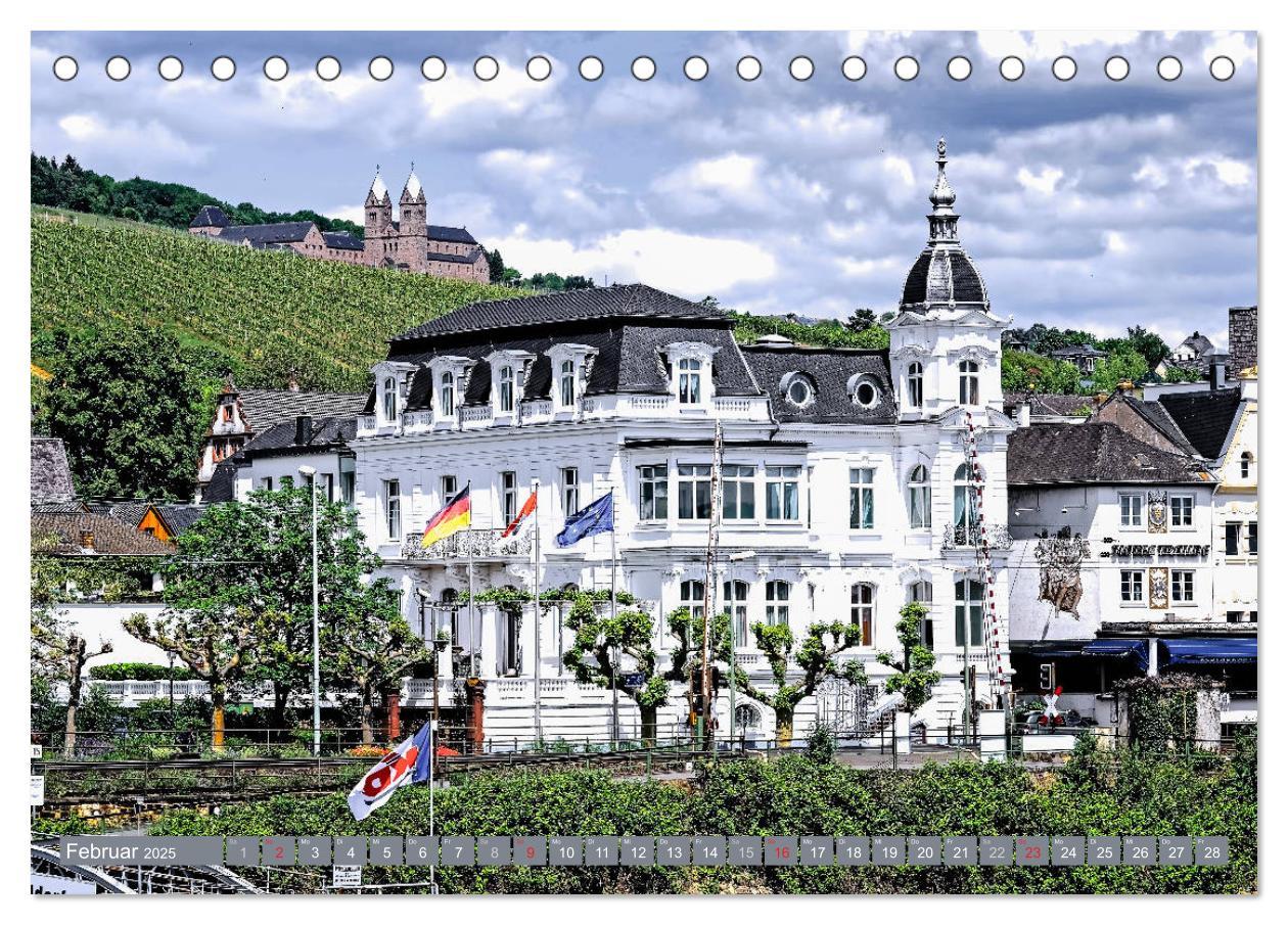 Bild: 9783435462438 | Rüdesheim - Rhein, Riesling, Romantik (Tischkalender 2025 DIN A5...