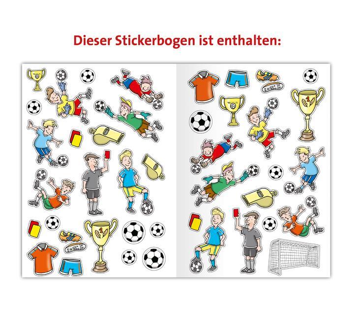 Bild: 9783473417155 | Fußball. Malen - Rätseln - Quizzen | Falko Honnen (u. a.) | Buch