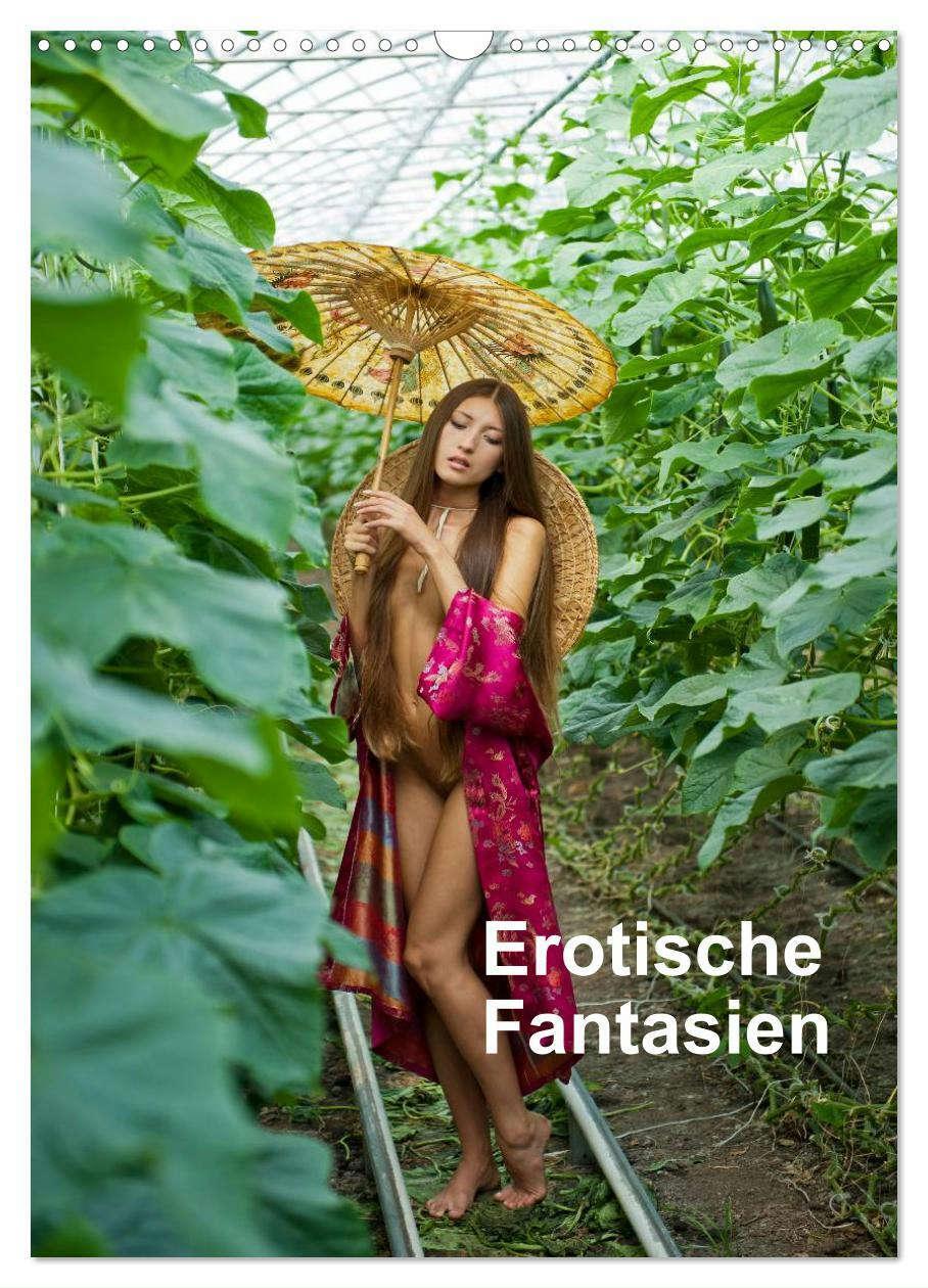 Cover: 9783457066379 | Erotische Fantasien (Wandkalender 2025 DIN A3 hoch), CALVENDO...