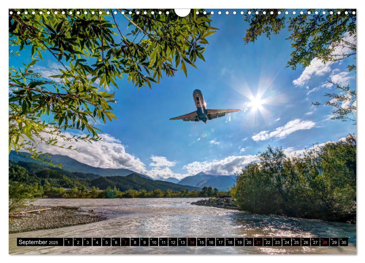 Bild: 9783435277032 | Flugzeugkalender 2025 (Wandkalender 2025 DIN A3 quer), CALVENDO...