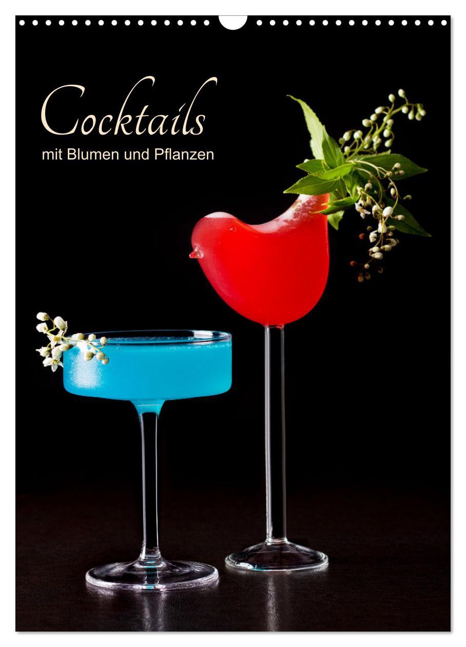 Cover: 9783435919635 | Cocktails mit Blumen und Pflanzen (Wandkalender 2025 DIN A3 hoch),...