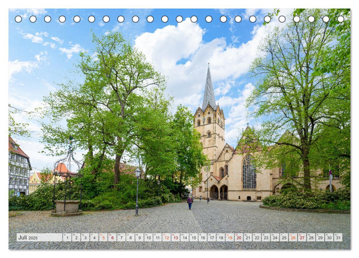 Bild: 9783435048663 | Herford Impressionen (Tischkalender 2025 DIN A5 quer), CALVENDO...