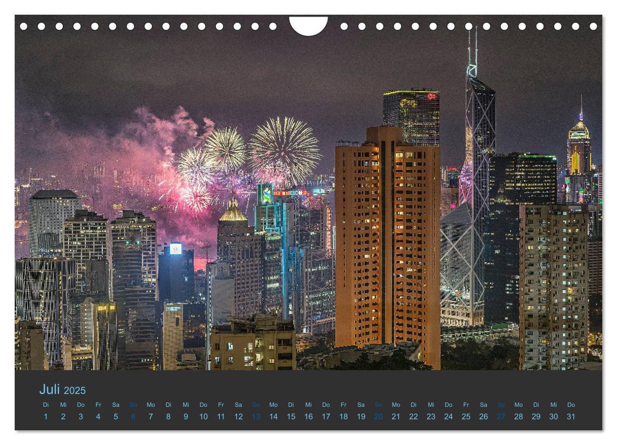 Bild: 9783435387557 | Hong Kong - Skylines (Wandkalender 2025 DIN A4 quer), CALVENDO...