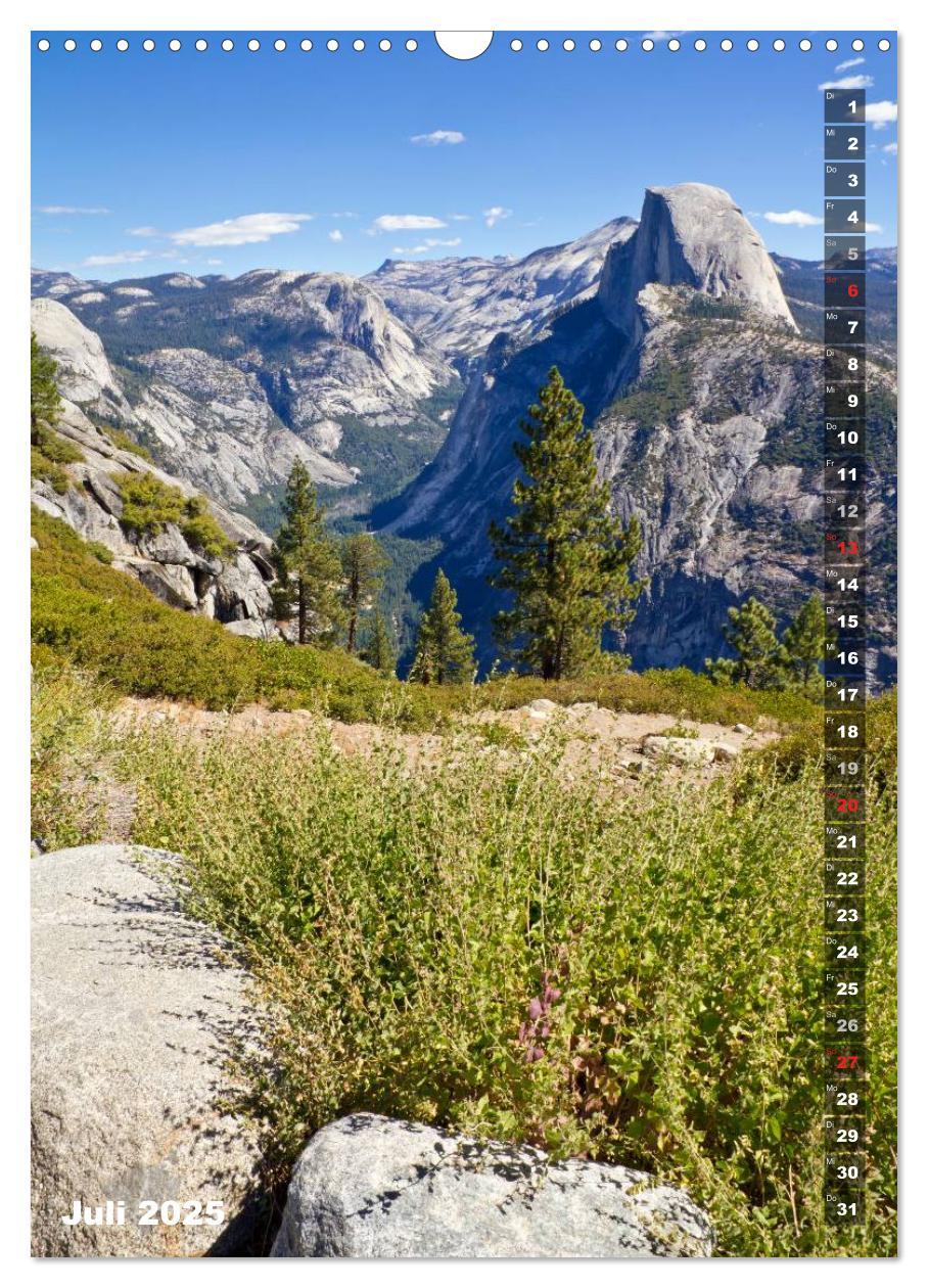 Bild: 9783457225790 | YOSEMITE VALLEY Natur Pur (Wandkalender 2025 DIN A3 hoch), CALVENDO...