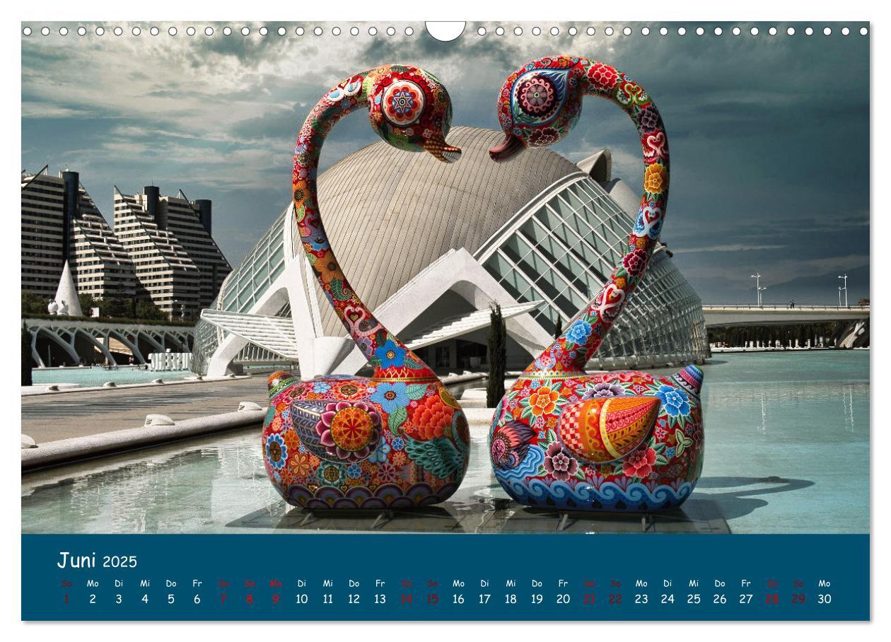 Bild: 9783435008254 | Valencia - Geschichte und Moderne (Wandkalender 2025 DIN A3 quer),...