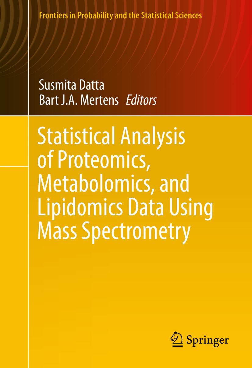 Cover: 9783319458076 | Statistical Analysis of Proteomics, Metabolomics, and Lipidomics...