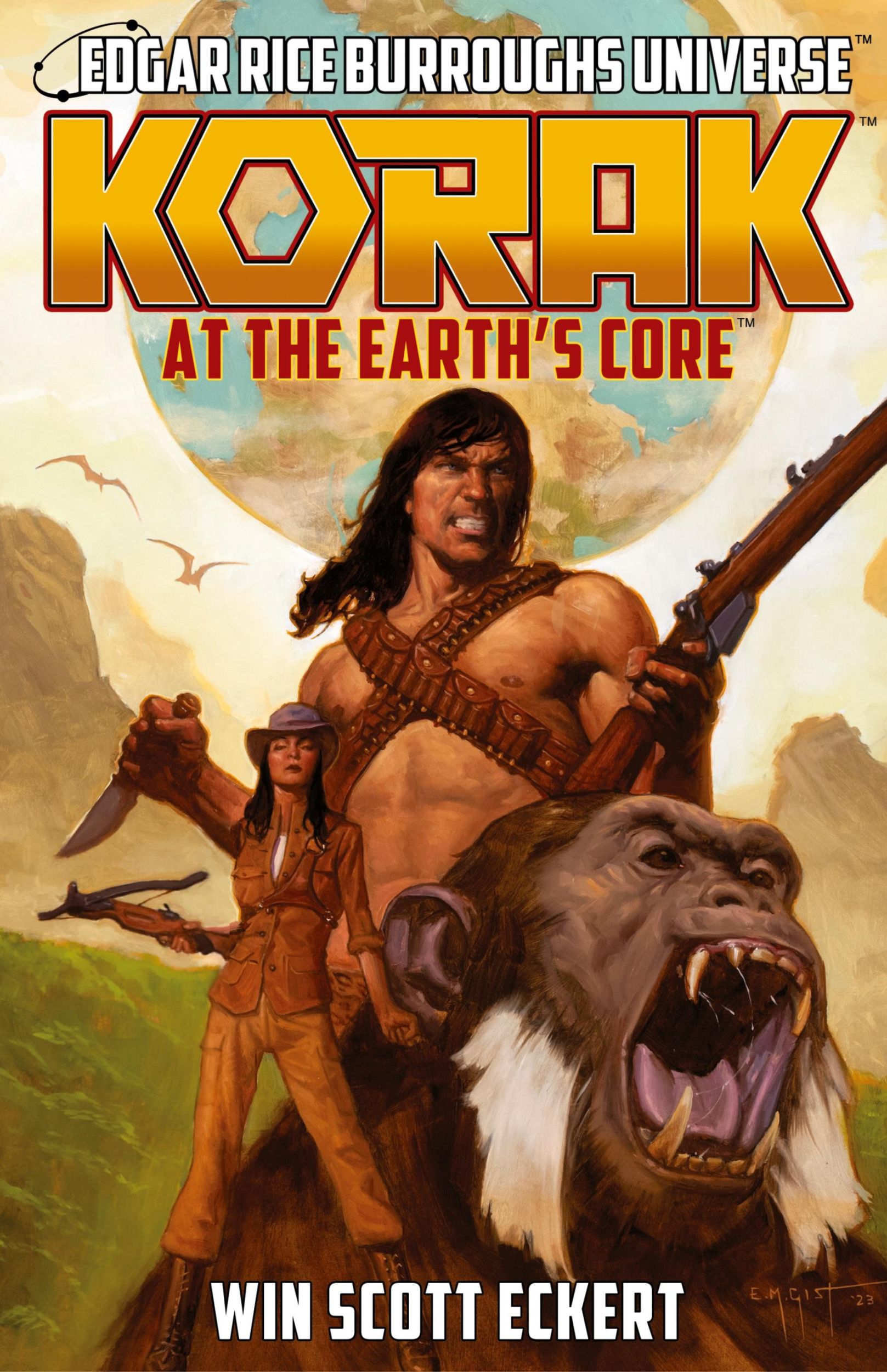 Cover: 9781945462634 | Korak at the Earth's Core (Edgar Rice Burroughs Universe - The Dead...