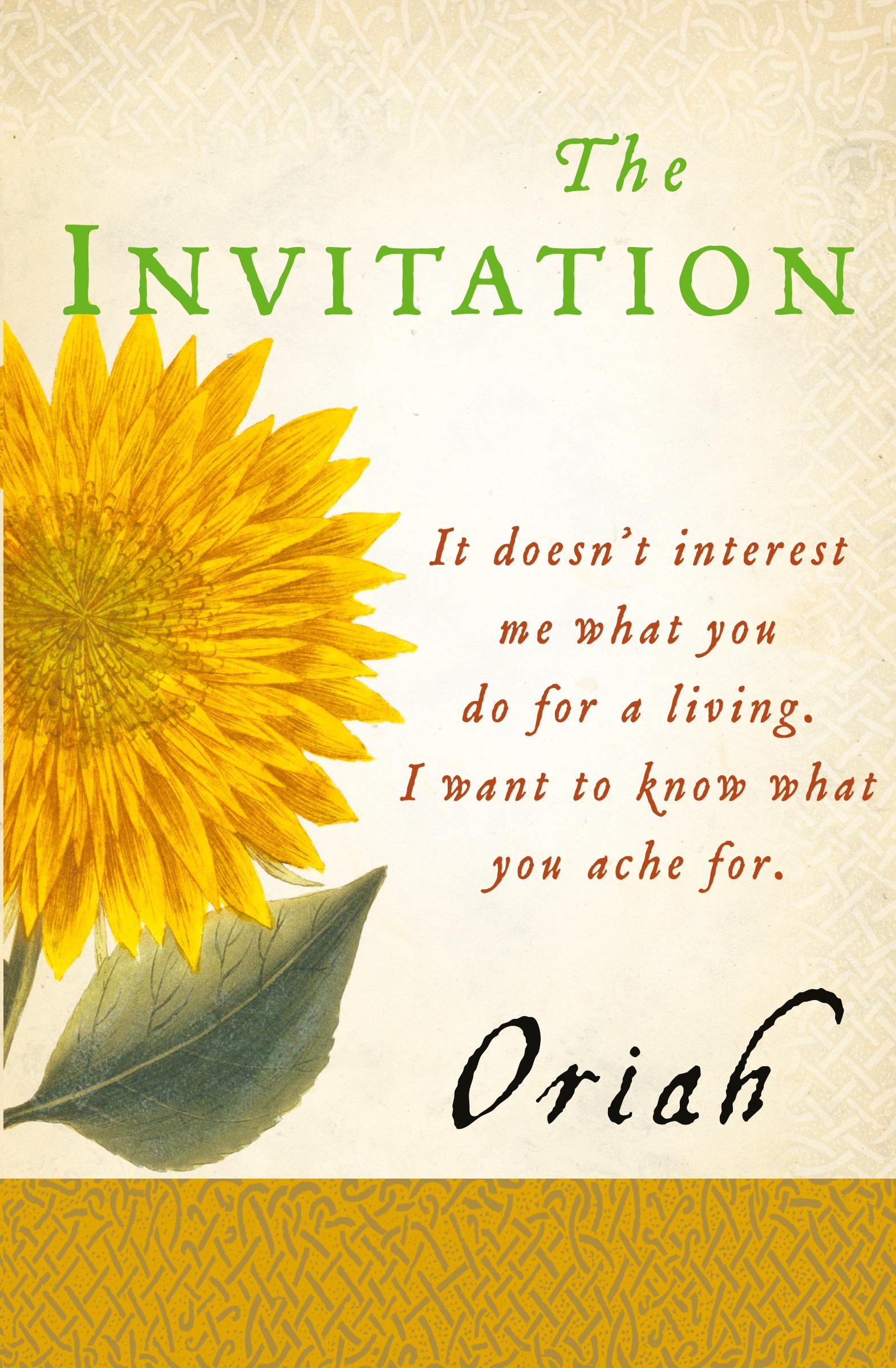 Cover: 9780061116711 | The Invitation | Oriah | Taschenbuch | Kartoniert / Broschiert | 2006