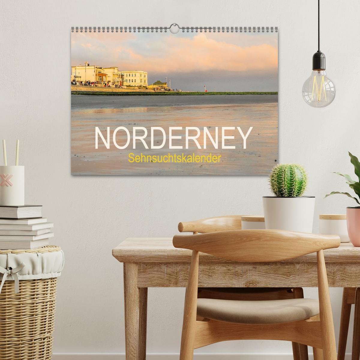 Bild: 9783457209400 | Norderney Sehnsuchtskalender (Wandkalender 2025 DIN A3 quer),...