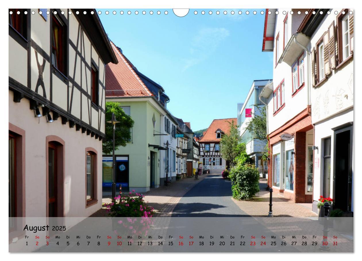 Bild: 9783435438983 | Fachwerkromantik in Hofheim am Taunus (Wandkalender 2025 DIN A3...