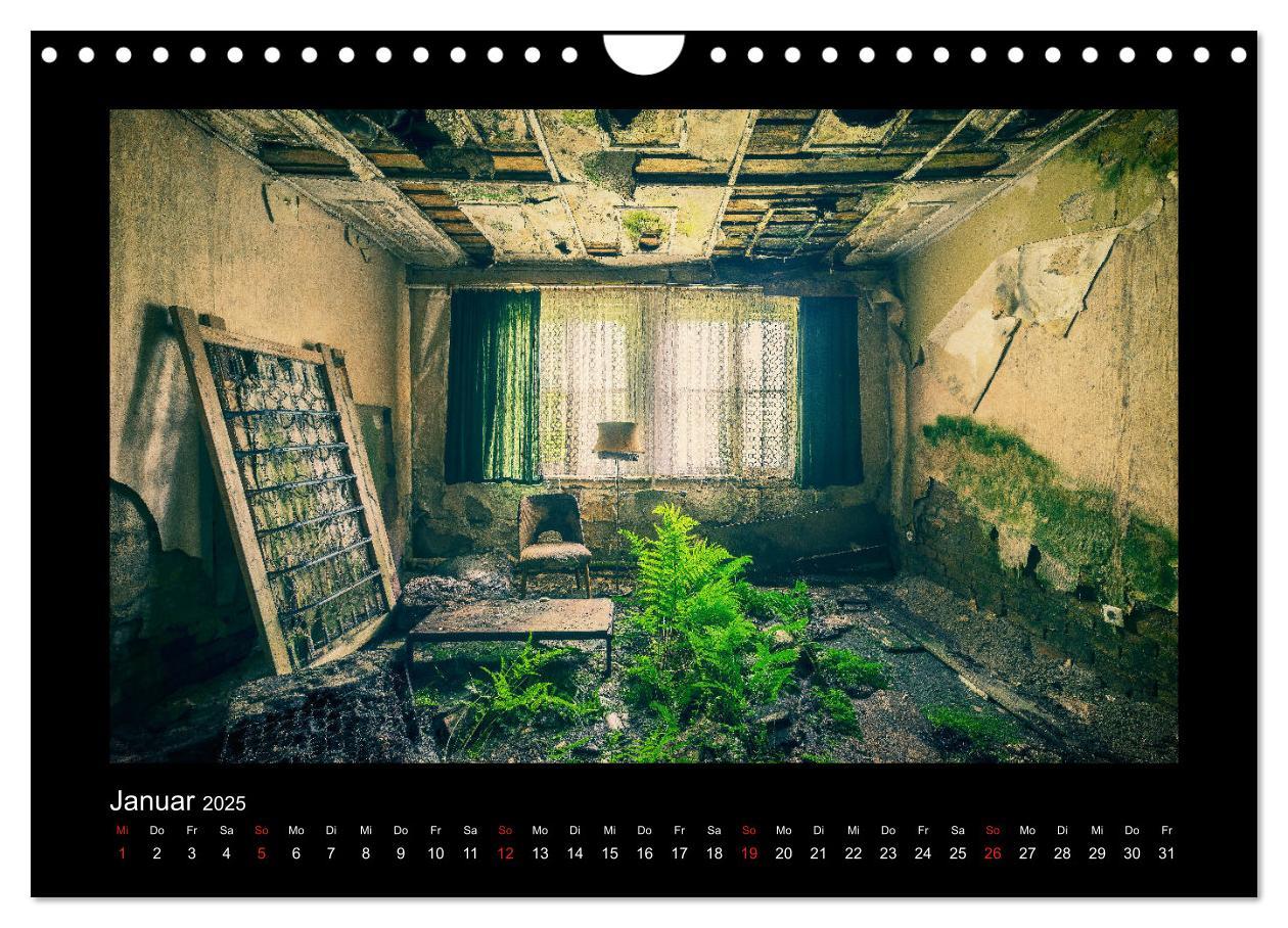 Bild: 9783435238903 | Die Schönheit des Verfalls - Lost Places (Wandkalender 2025 DIN A4...