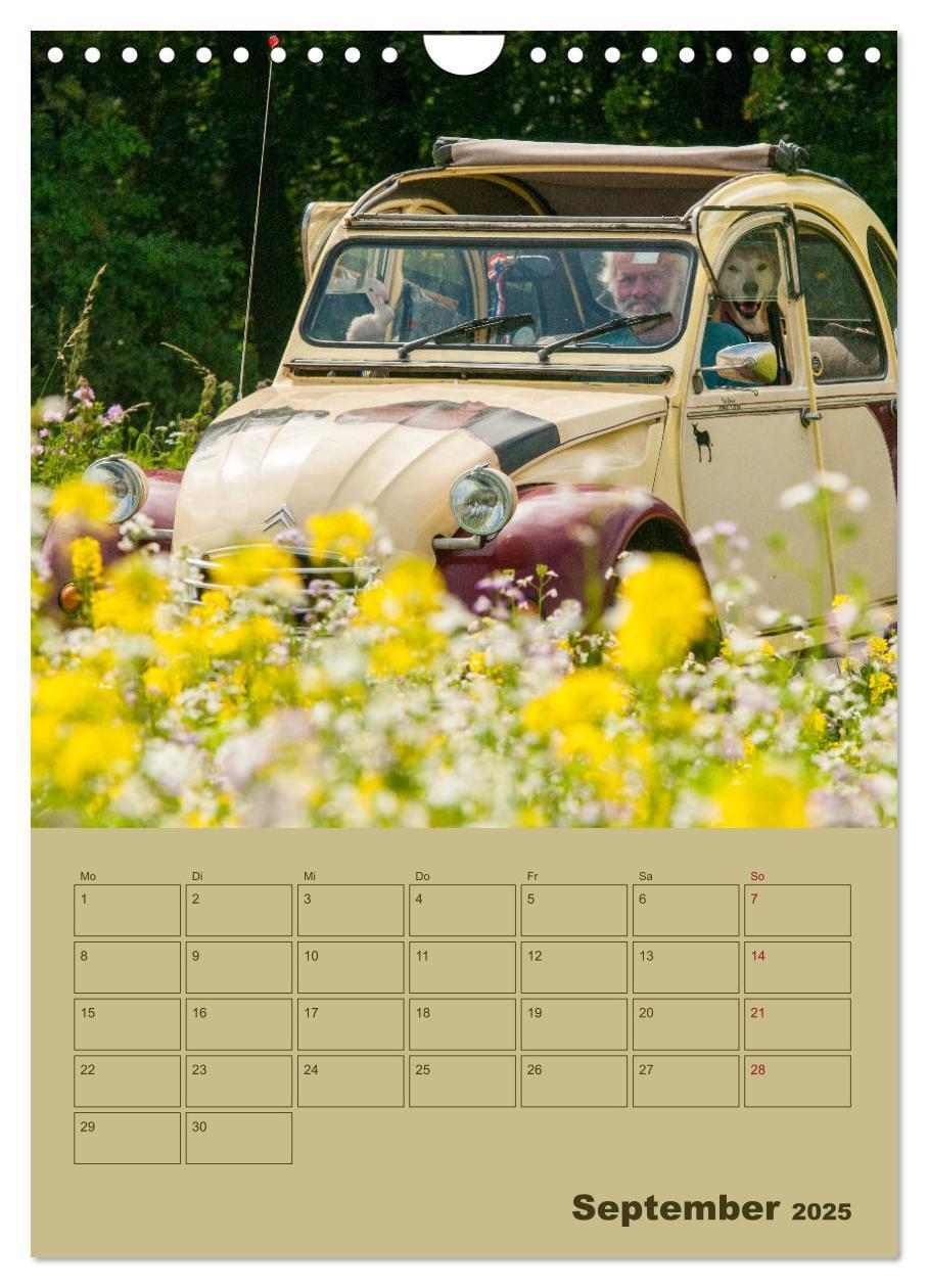 Bild: 9783435955664 | Citroën 2 CV ¿ Flower Power (Wandkalender 2025 DIN A4 hoch),...