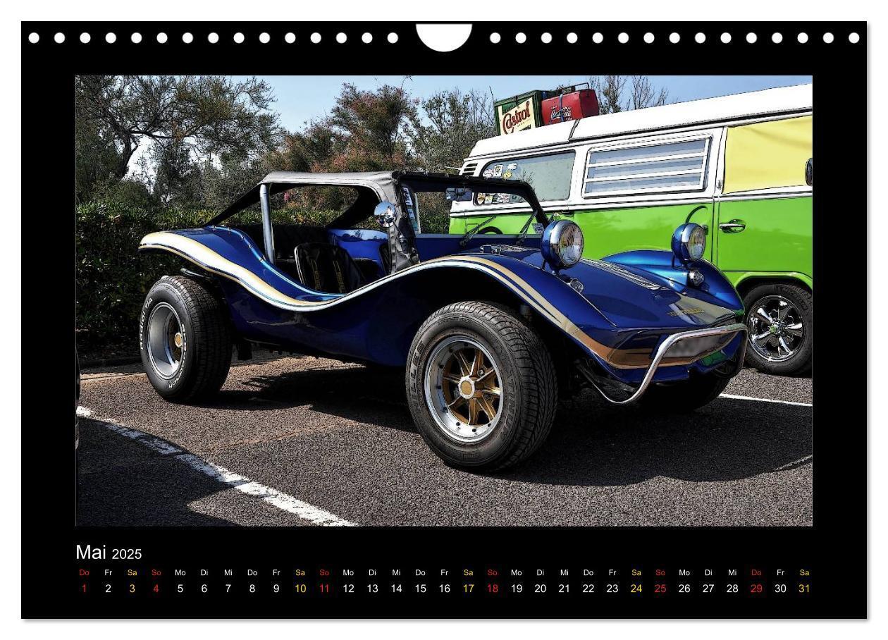 Bild: 9783435593019 | Buggys - die Kultautos der 80er (Wandkalender 2025 DIN A4 quer),...