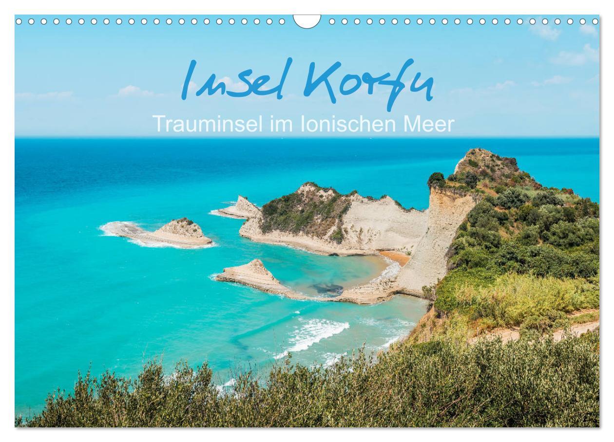 Cover: 9783435108985 | Insel Korfu - Trauminsel im Ionischen Meer (Wandkalender 2025 DIN...