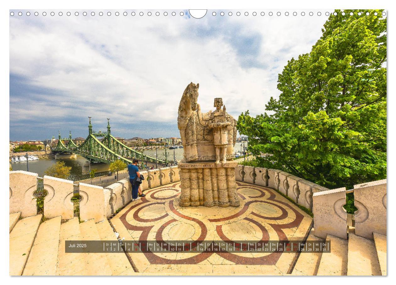 Bild: 9783435144631 | Budapest - Die Stadt an der Donau (Wandkalender 2025 DIN A3 quer),...