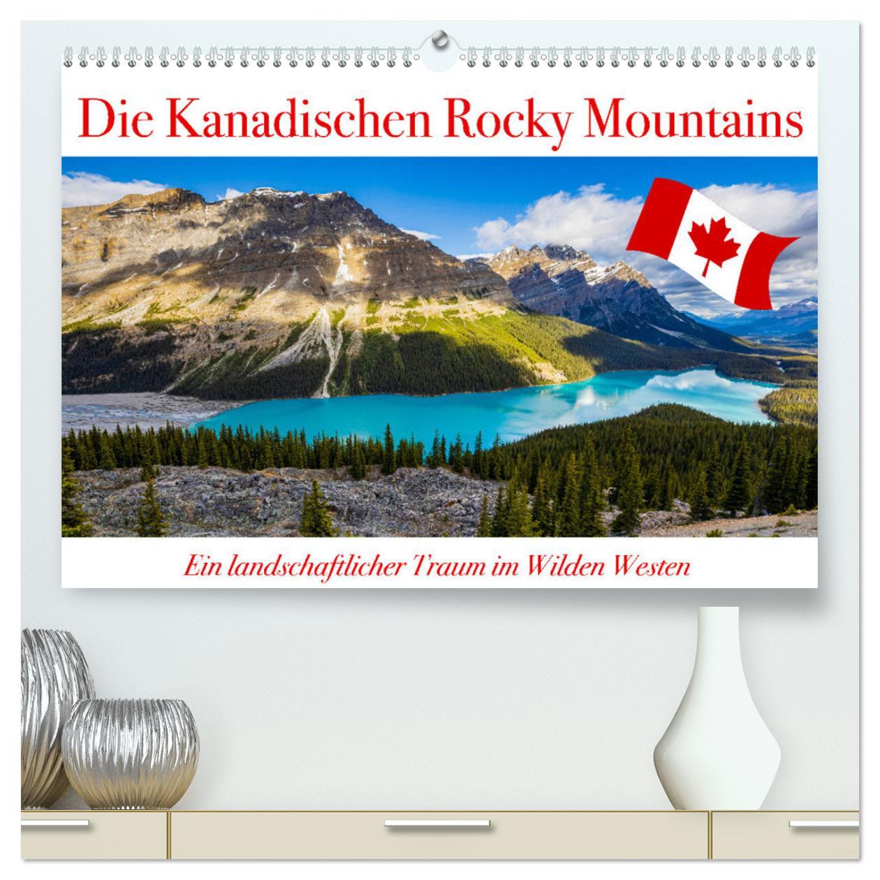 Cover: 9783435074198 | Die Kanadischen Rocky Mountains (hochwertiger Premium Wandkalender...