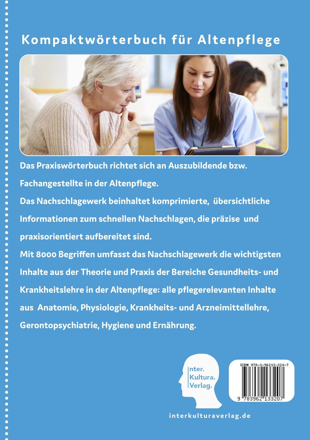 Rückseite: 9783962133207 | Kompaktwörterbuch für Altenpflege / Kompaktwörterbuch für...