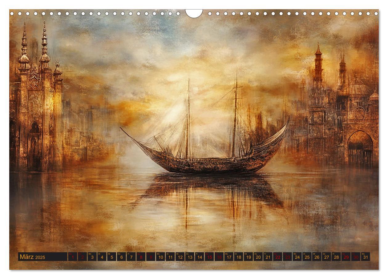 Bild: 9783457208236 | Visionen aus 1001 Nacht (Wandkalender 2025 DIN A3 quer), CALVENDO...